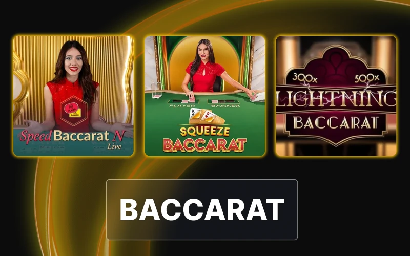 Choose popular live baccarat variations with real-time card dealing at Golden Crown.