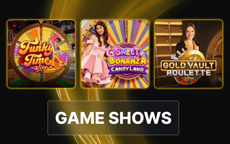 Play interactive live game show titles with real hosts at Golden Crown Casino Australia.