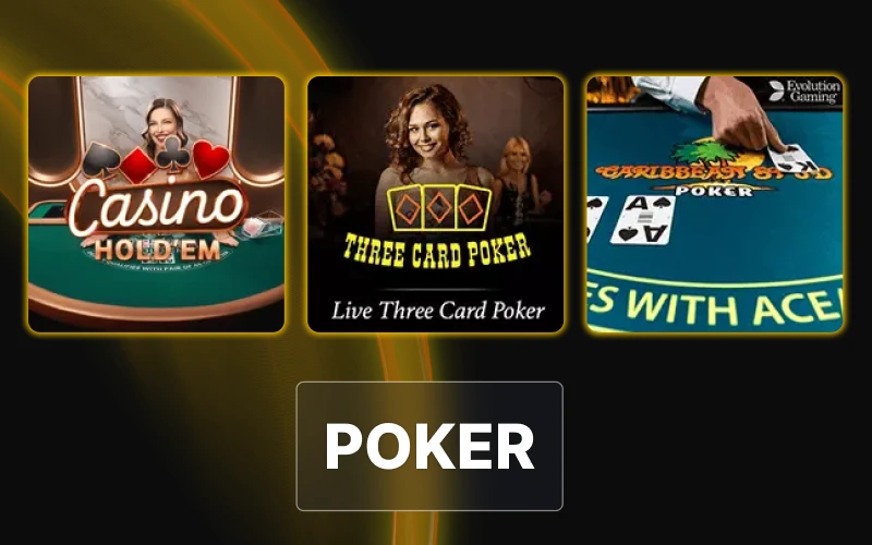 Join live dealer poker tables with side bet options at Golden Crown Casino.
