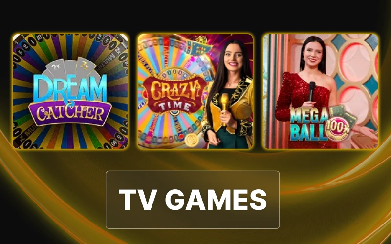 Enjoy TV-style live game shows and lottery draws at Golden Crown Casino Australia.
