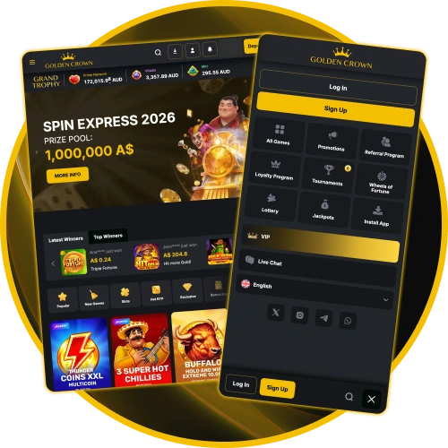 Play at Golden Crown on any phone or tablet and enjoy smooth performance today.