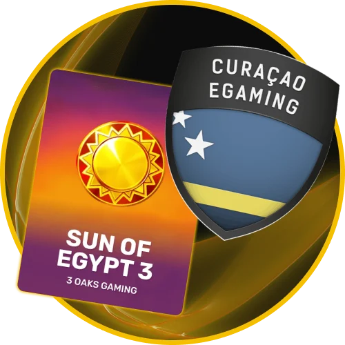 Spin Sun of Egypt 3 with fully encrypted transactions and licensed oversight at Golden Crown Casino.