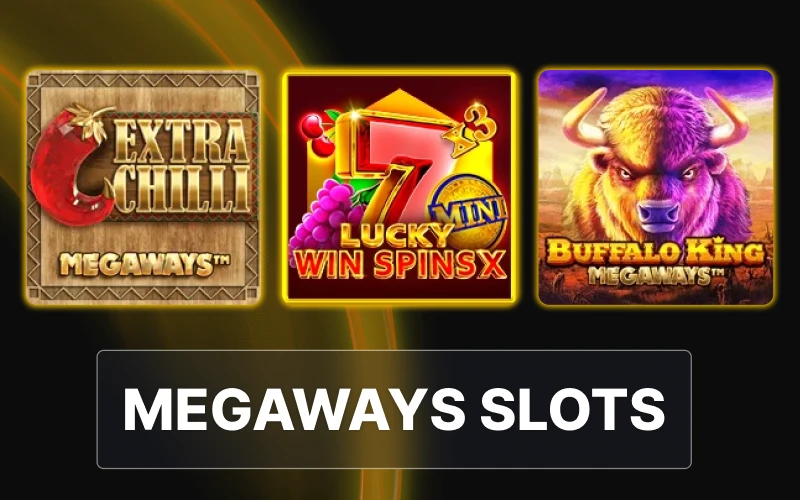 Play Megaways slots with dynamic reels and thousands of ways to win at Golden Crown Casino.