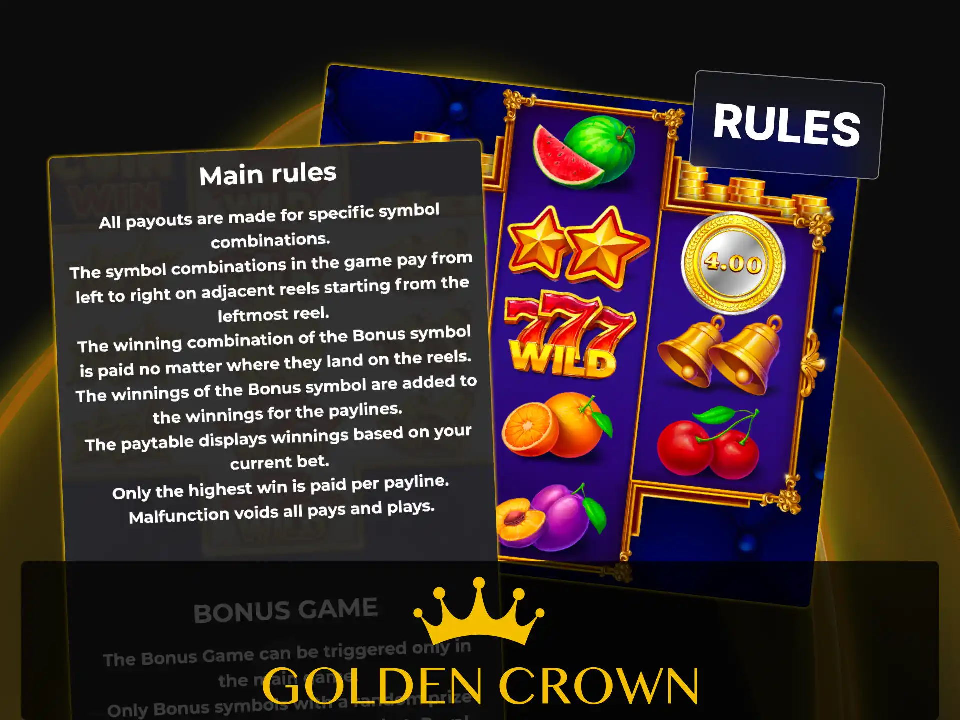Learn Sticky Coin Hold the Spin 5x3 reel mechanics and coin respin rules at Golden Crown Casino.