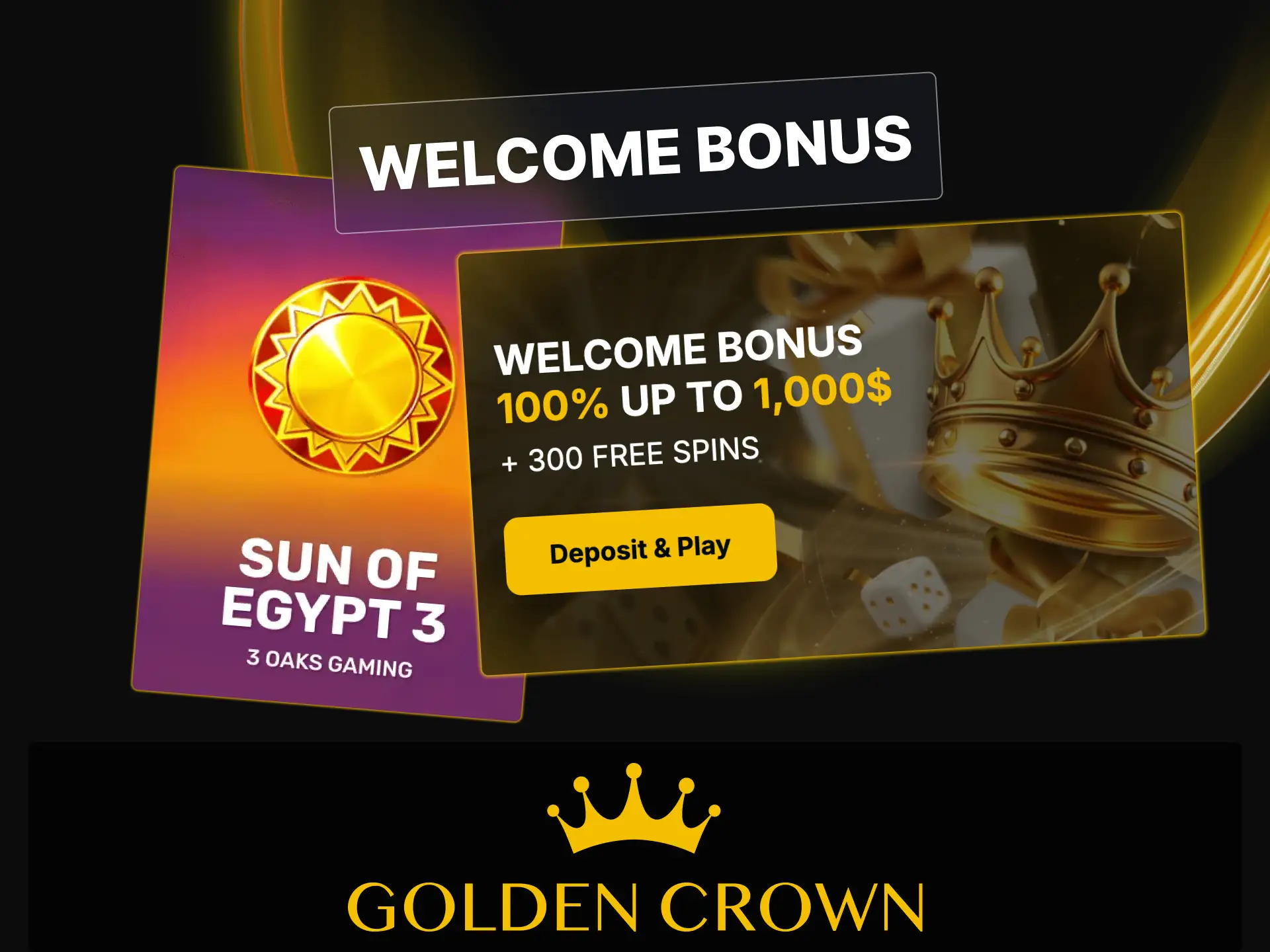 Register a new account and fund your balance to unlock the Australian welcome offer at Golden Crown Casino.