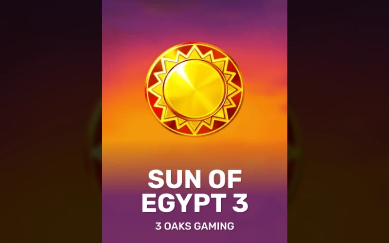 Join Golden Crown now to play Sun of Egypt 3 and activate Hold & Win features.