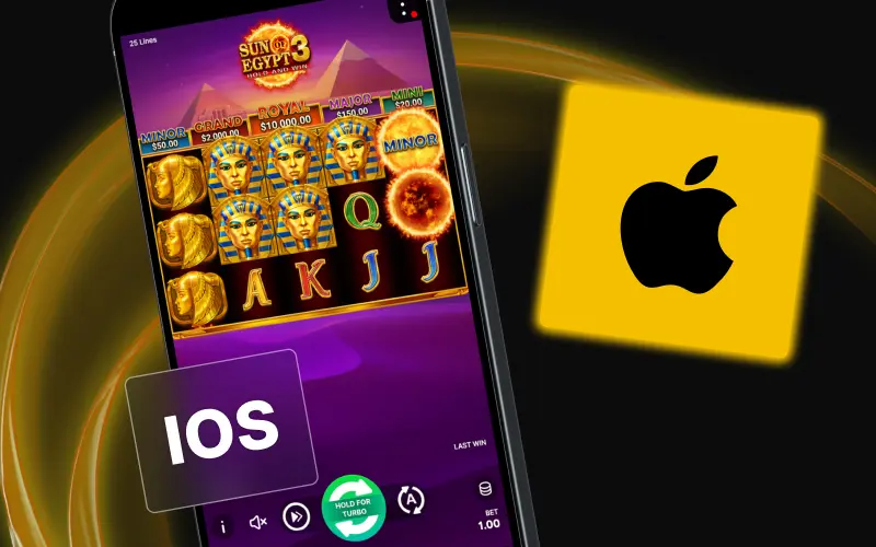 Launch Safari on iPhone or iPad and navigate to the official Golden Crown website.