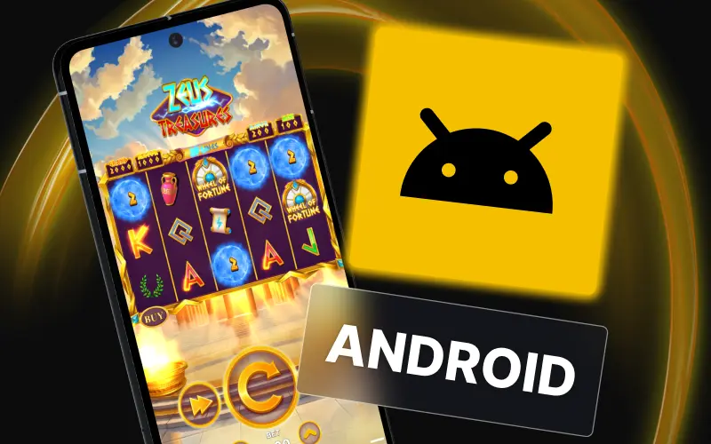Download the Golden Crown Android APK file directly from the official website to install the app.