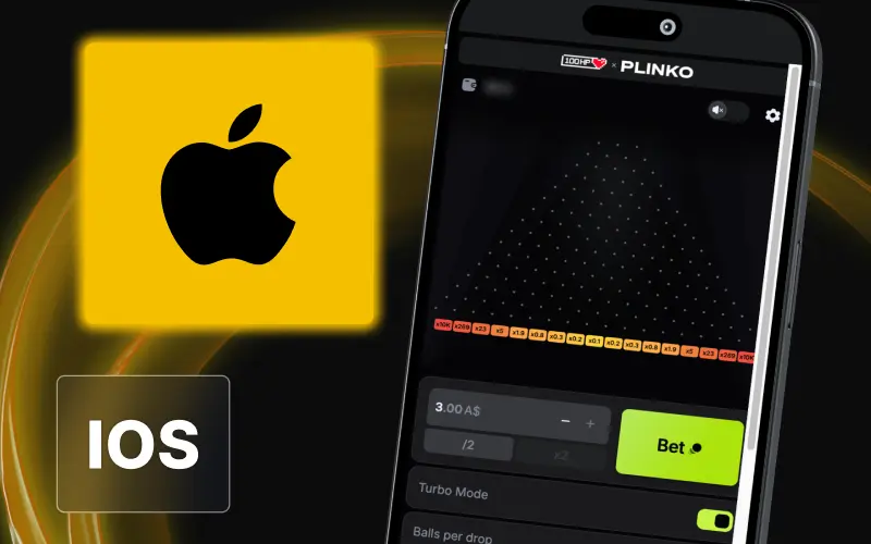 Add the Golden Crown web app shortcut to your iOS home screen via Safari for quick access to Plinko.